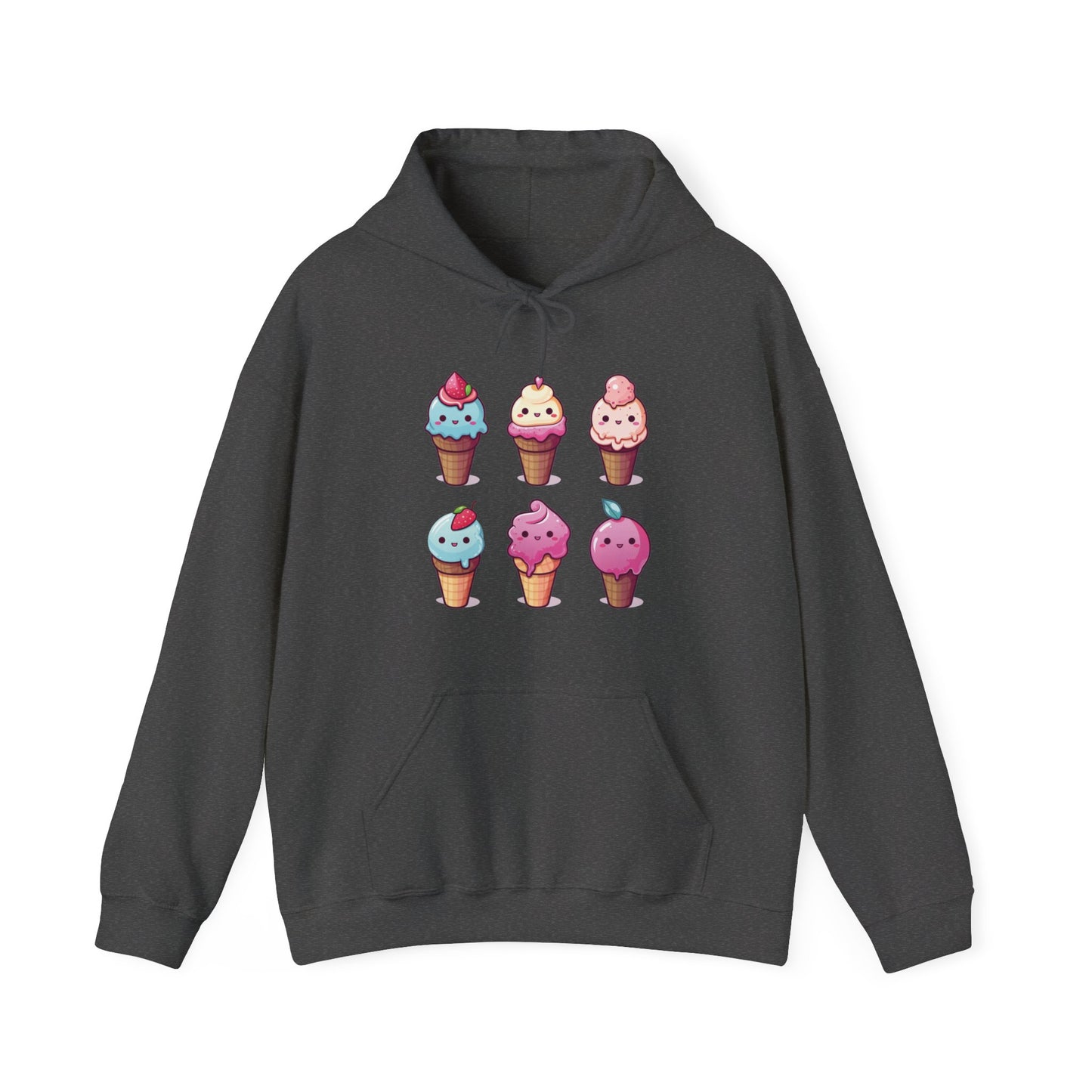 Ice Cream Set Hooded Sweatshirt