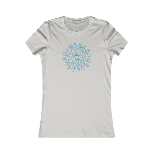 Colorful Mandala Fitted Tee (005)
