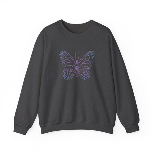 Colorful Butterfly Sweatshirt