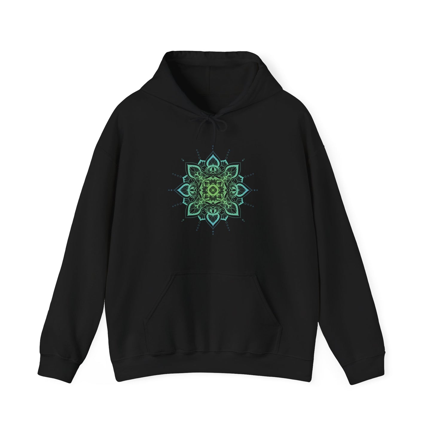 Colorful Mandala Hooded Sweatshirt (037)
