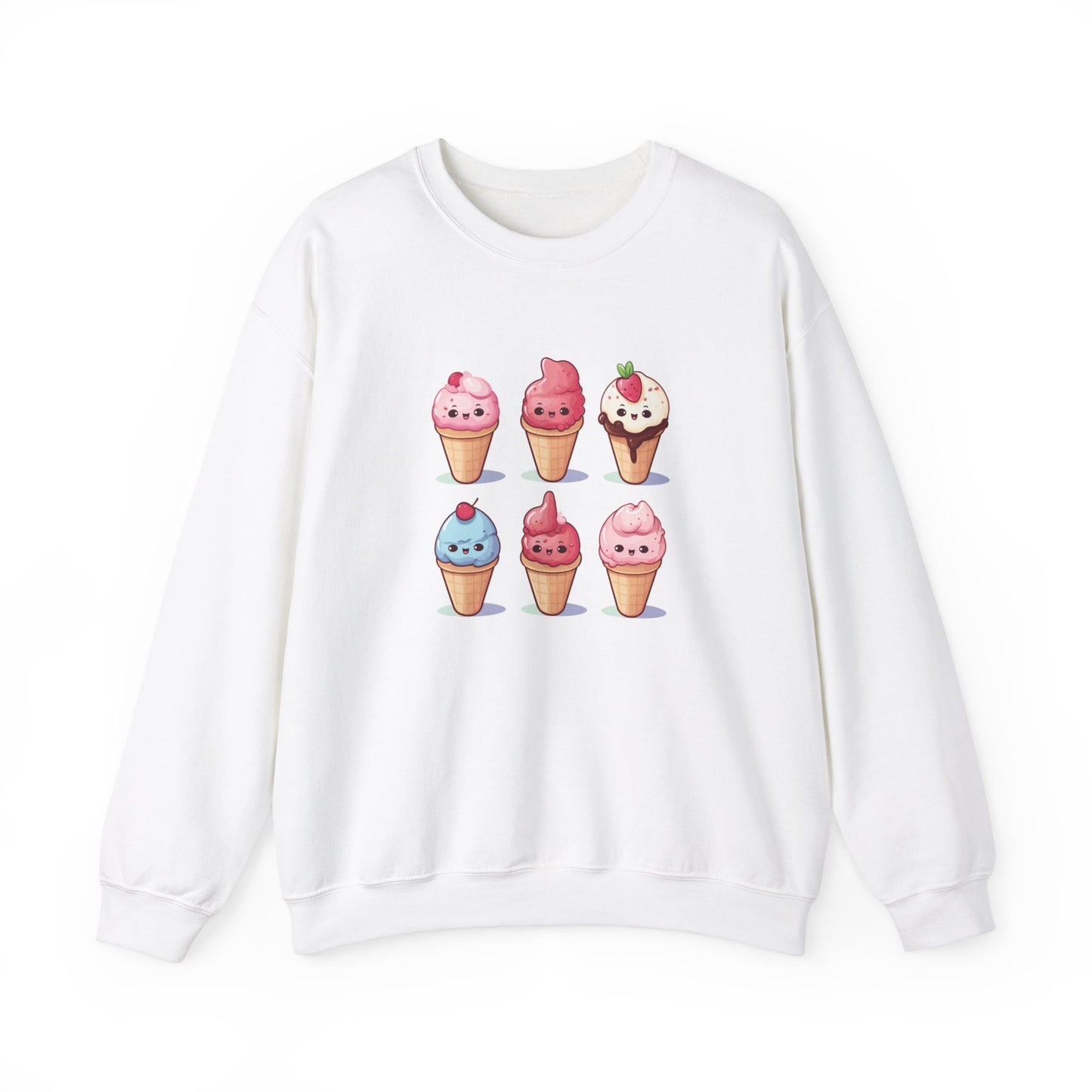Ice Cream Cone Set Sweatshirt
