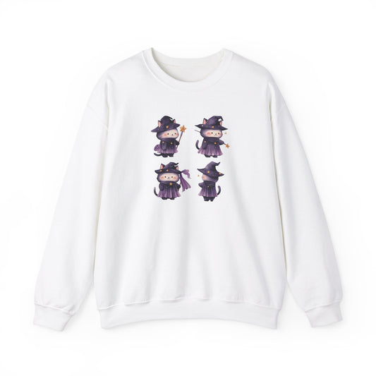 Cute Cat Witch Set Sweatshirt