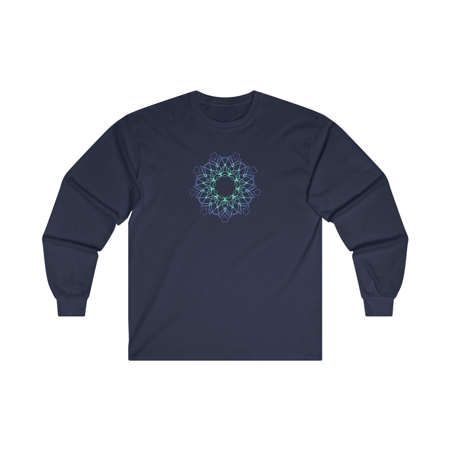 Colorful Mandala Long Sleeve Tee (007)