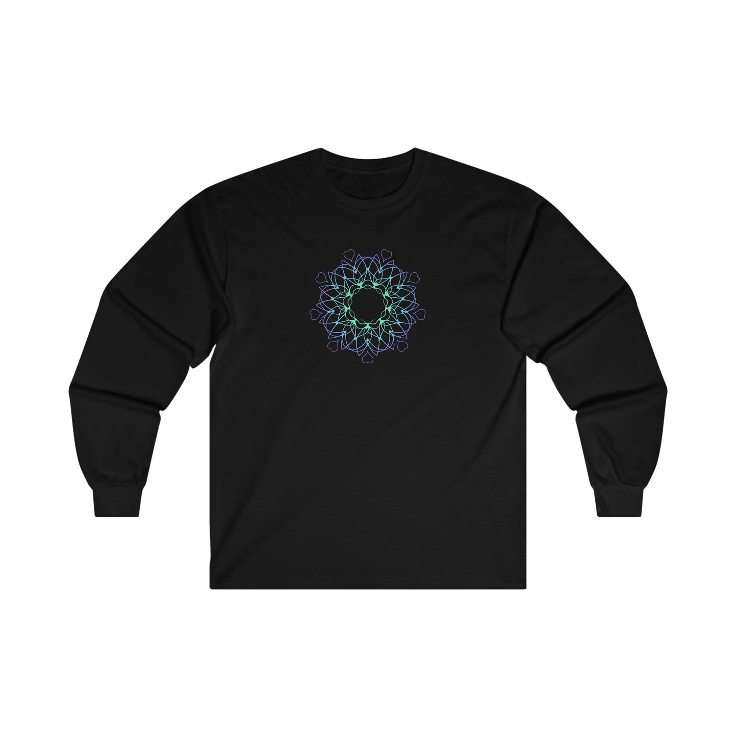 Colorful Mandala Long Sleeve Tee (007)
