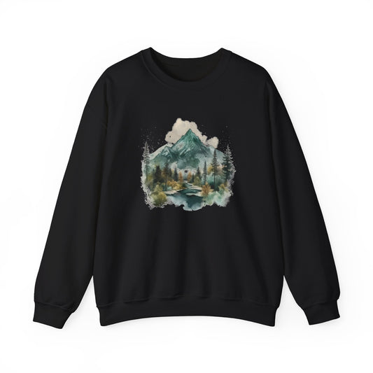 Watercolor Mountains Sweatshirt