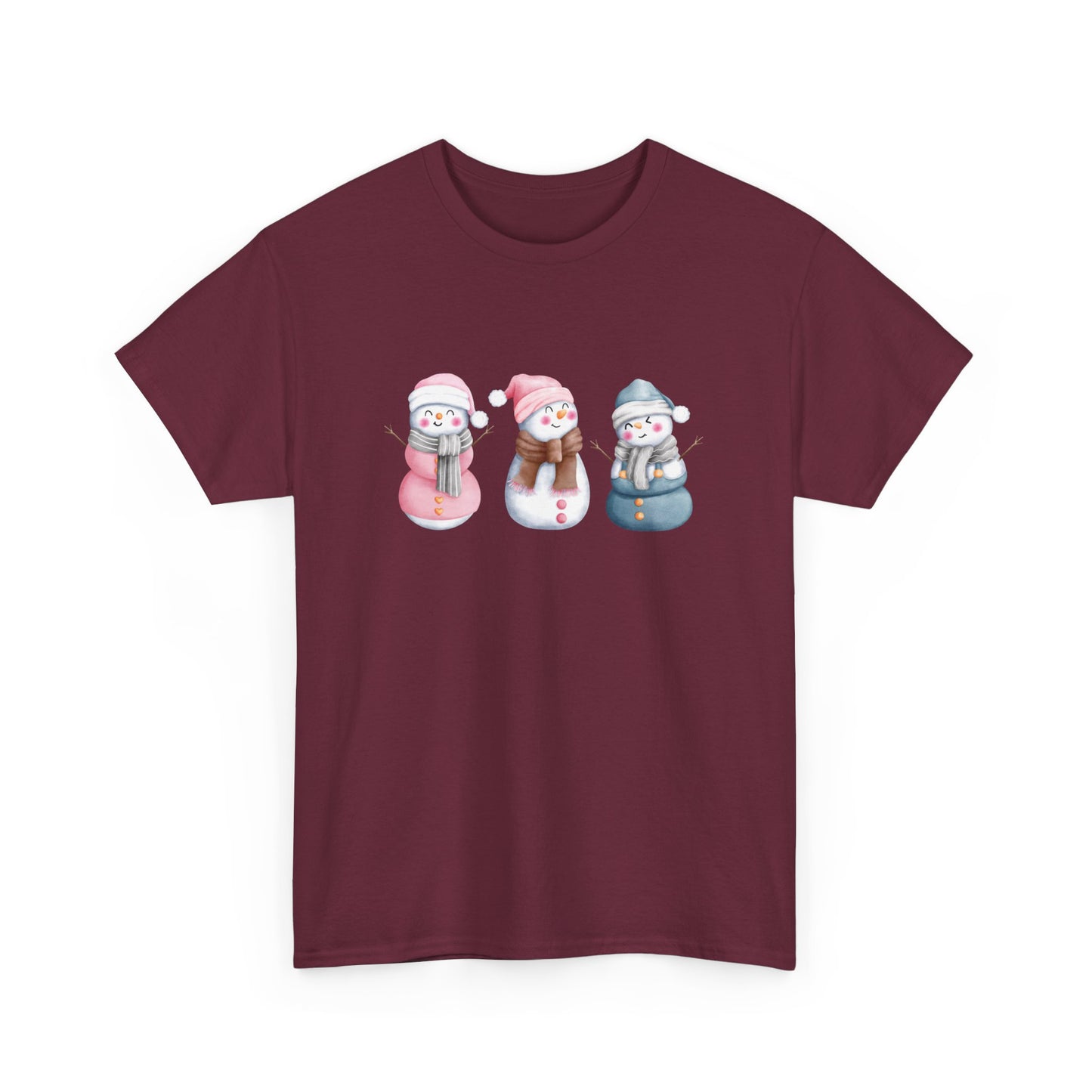 Snowman Set Short Sleeve Tee