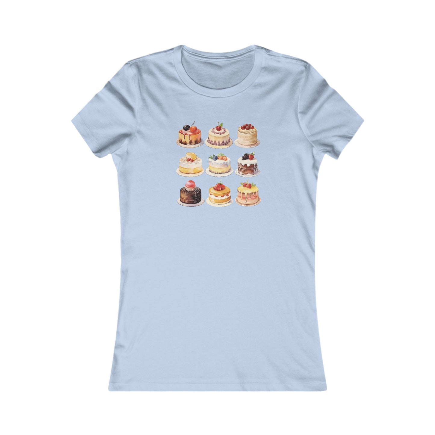 Cake Set Fitted Tee