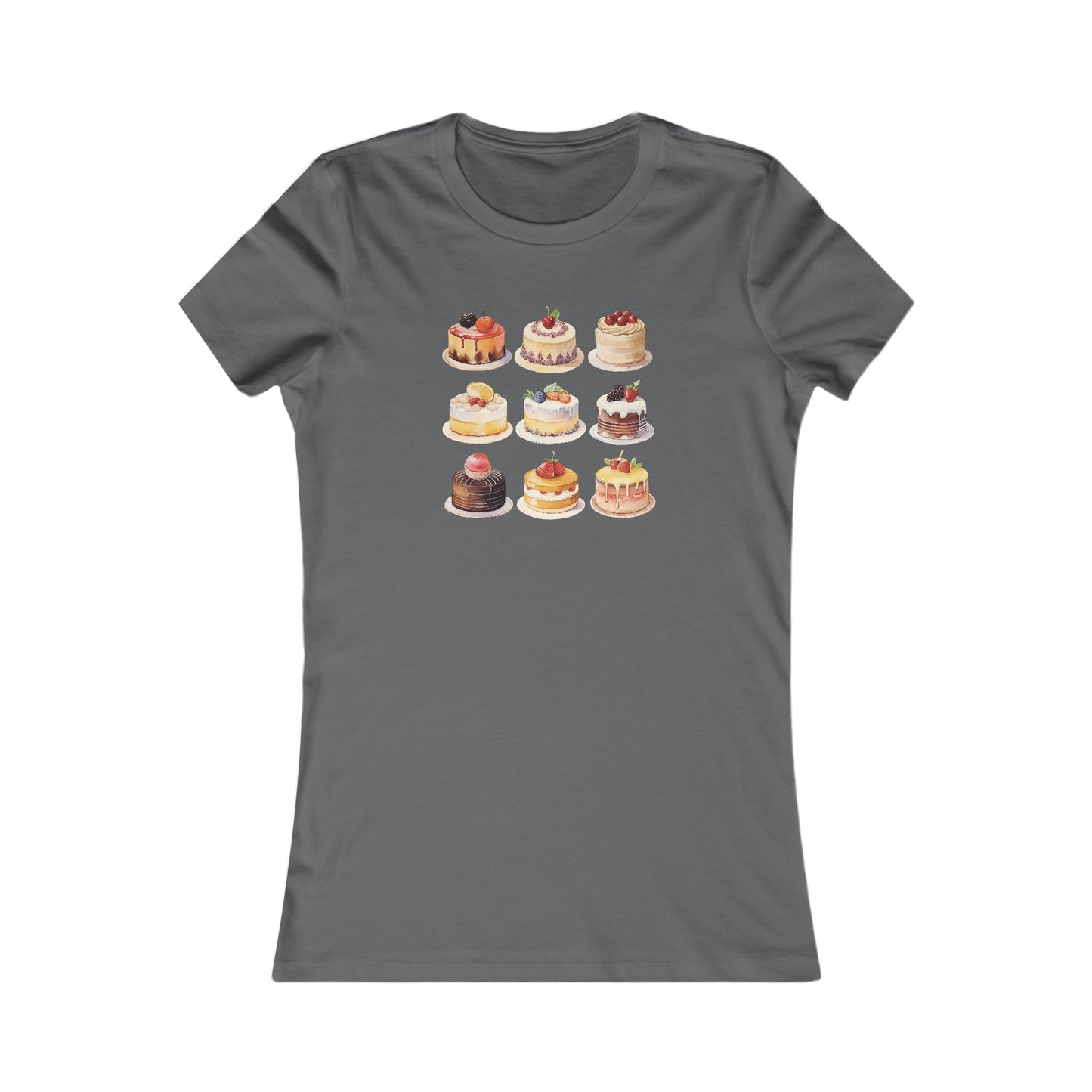 Cake Set Fitted Tee