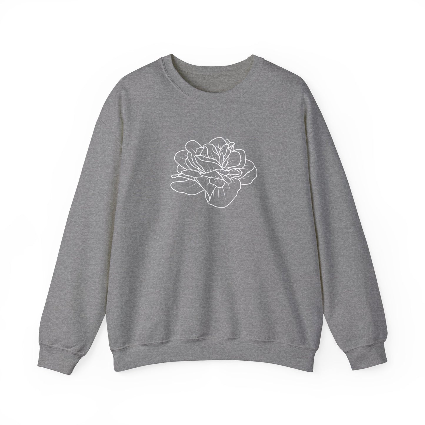 Rose Outline Sweatshirt