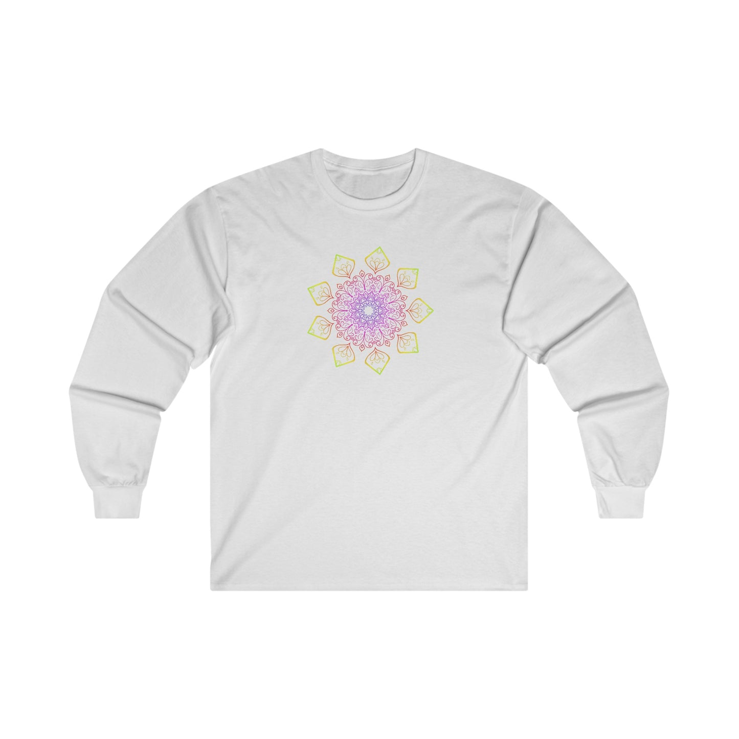Colorful Mandala Long Sleeve Tee (002)