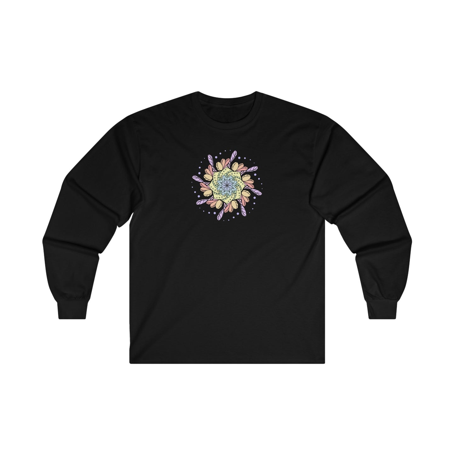 Colorful Mandala Long Sleeve Tee (032)