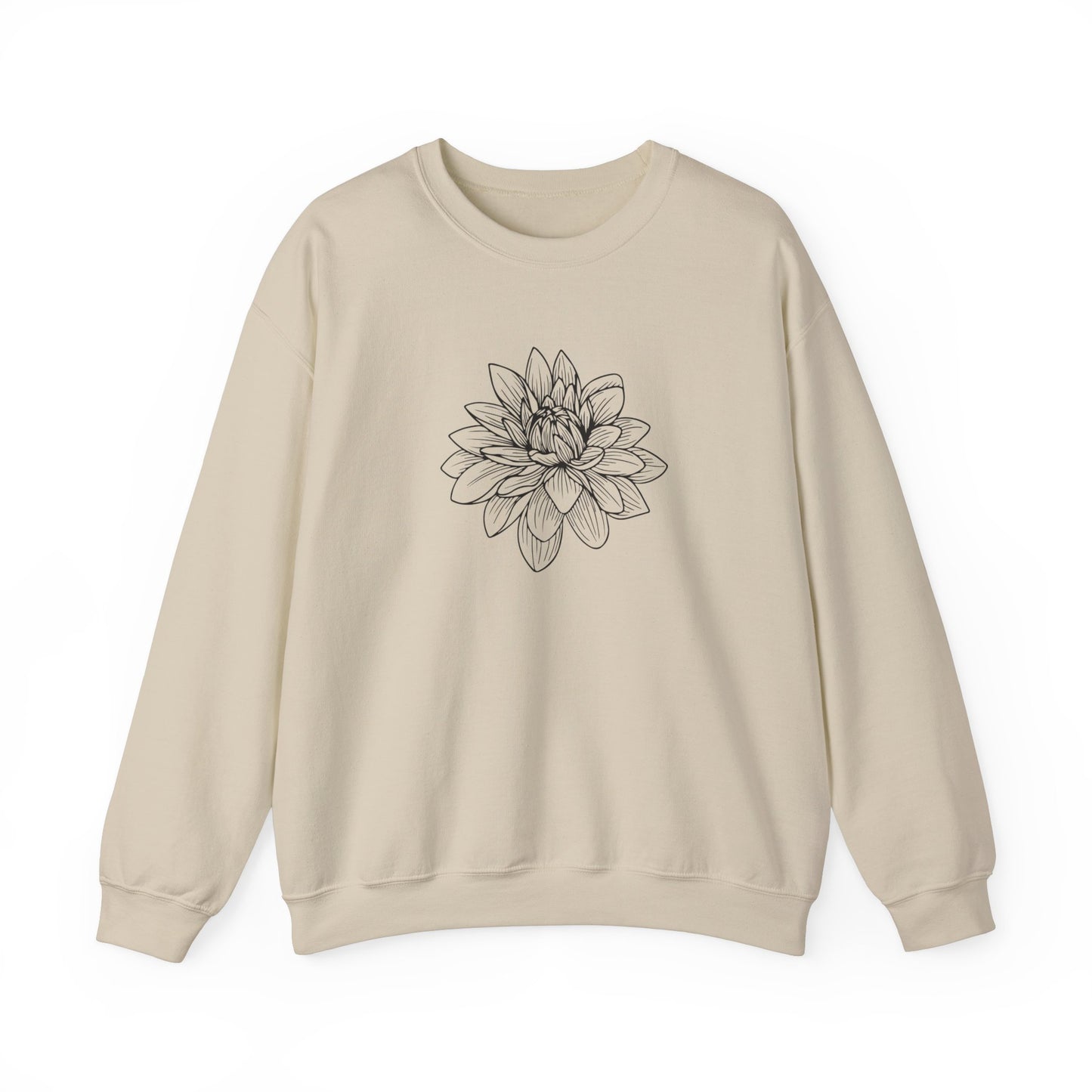 Lotus Outline Sweatshirt