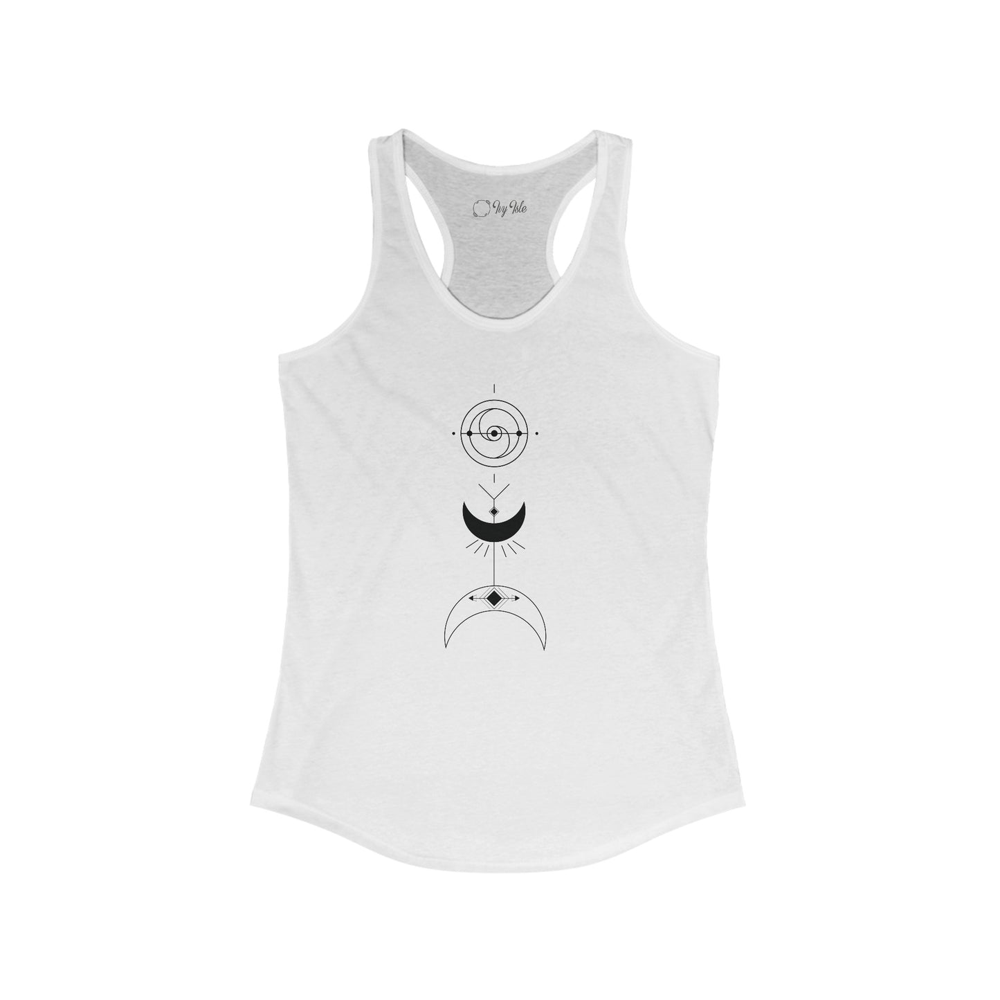 Linear Moons Racerback Tank
