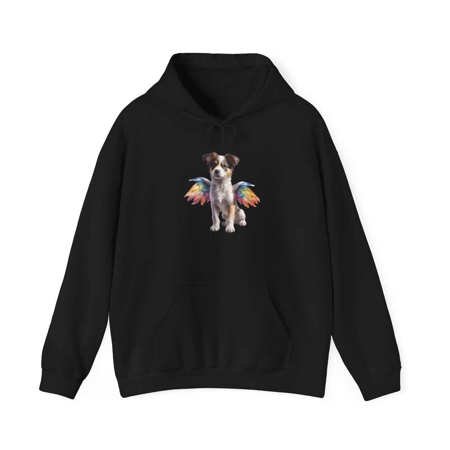 Angel Puppy Hooded Sweatshirt 001