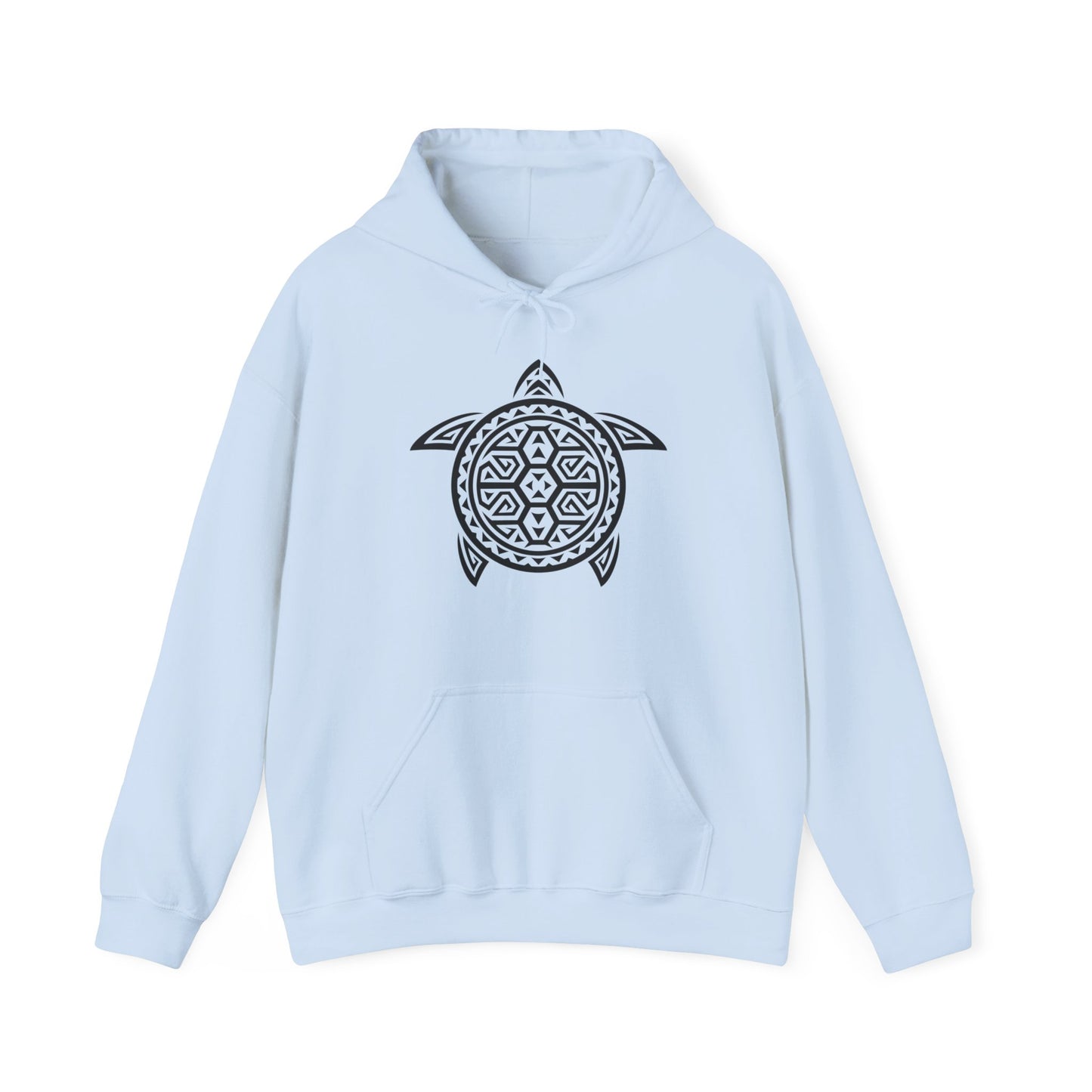 Abstract Turtle Hooded Sweatshirt