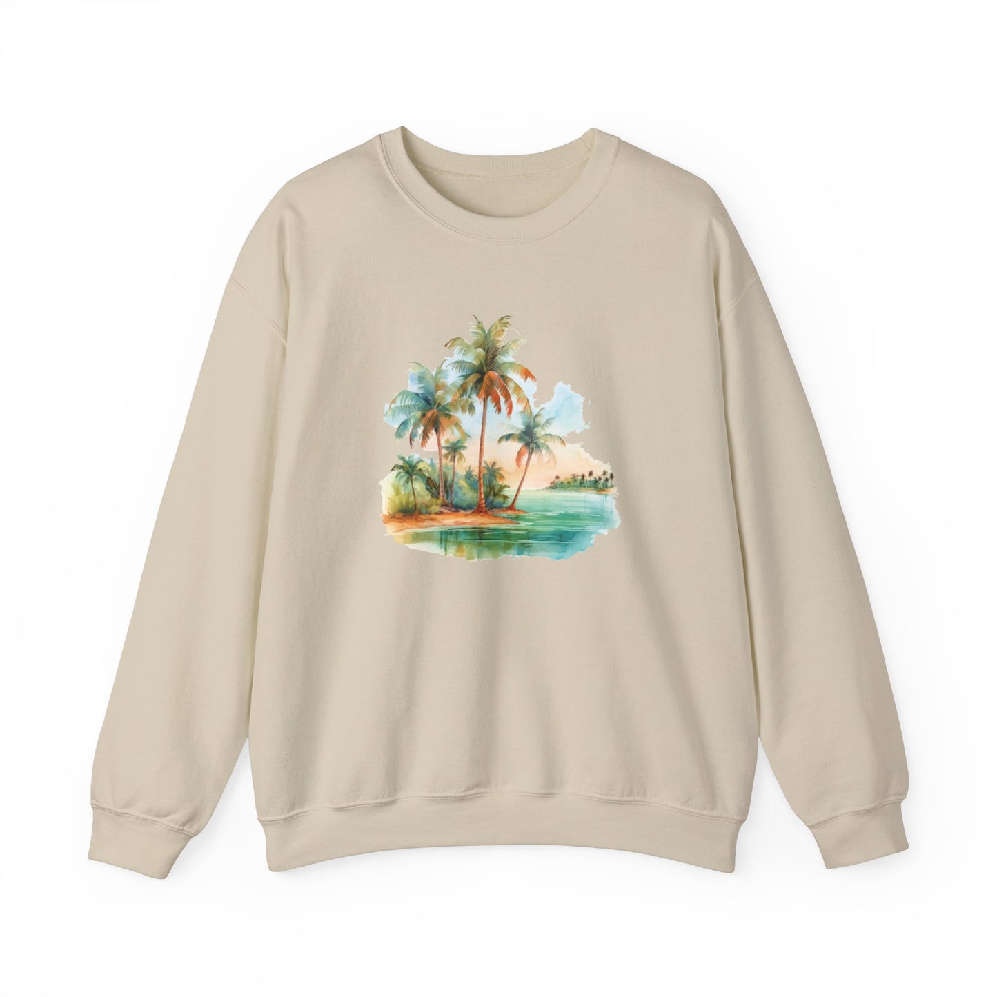 Watercolor Beach Sweatshirt
