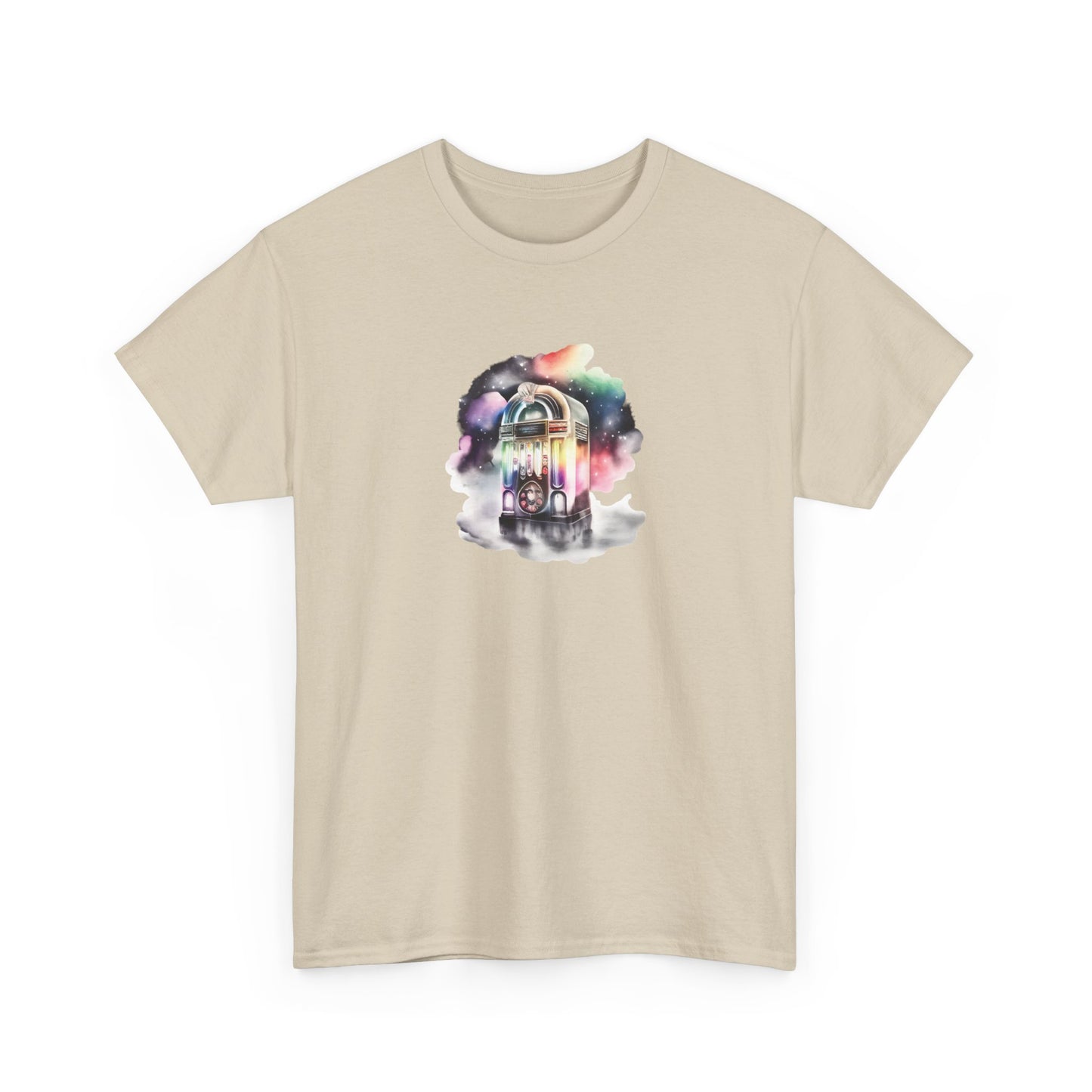 Watercolor Jukebox Short Sleeve Tee