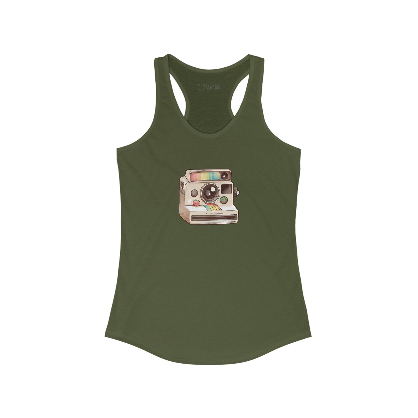 Vintage Polaroid Racerback Tank