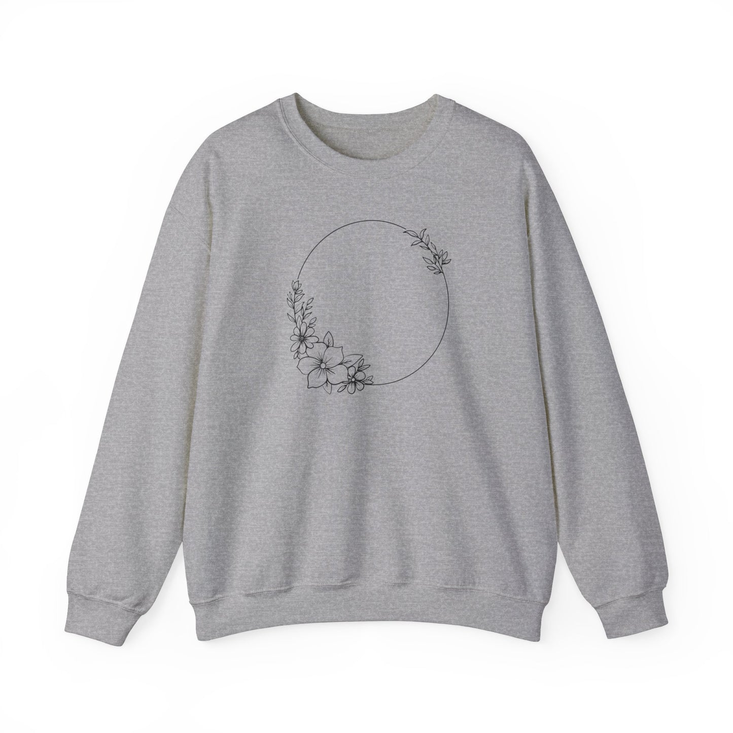 Flowers Circle Sweatshirt