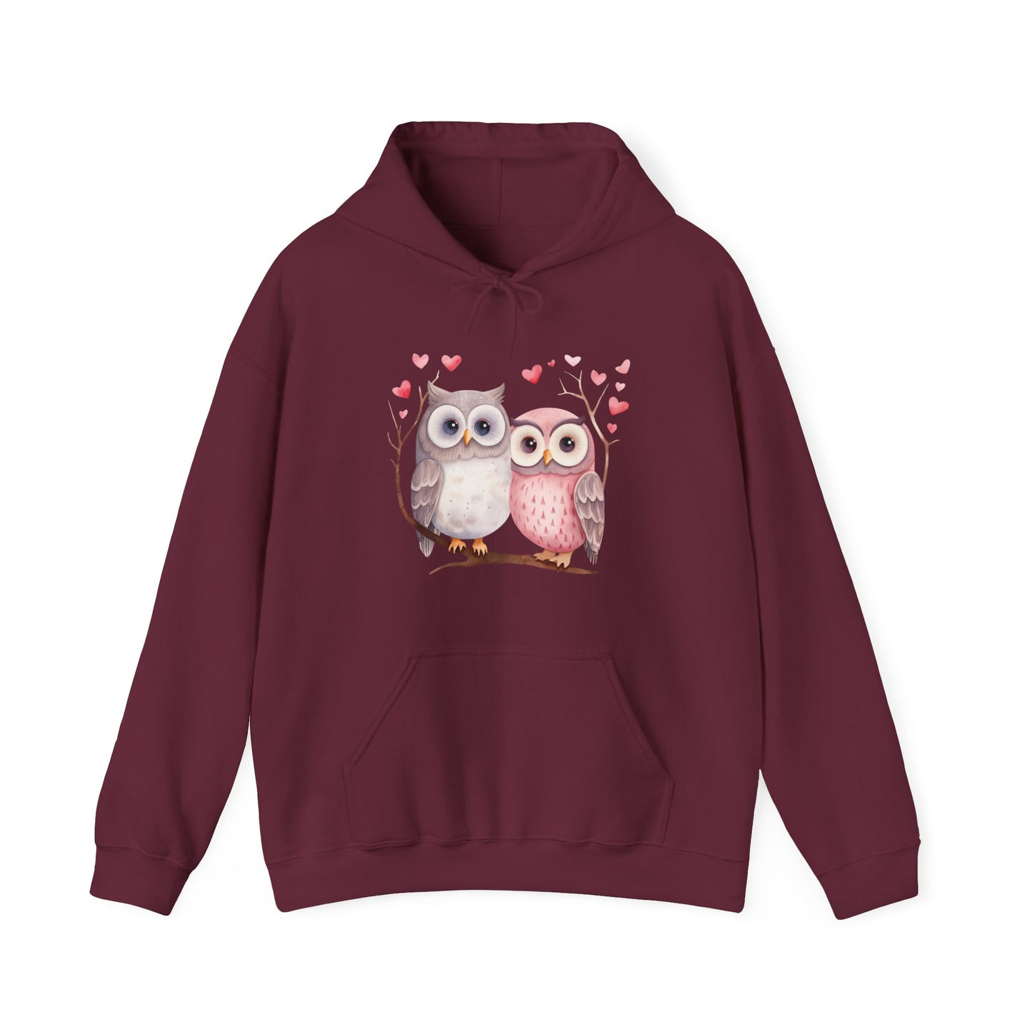 Cute Owls Hooded Sweatshirt