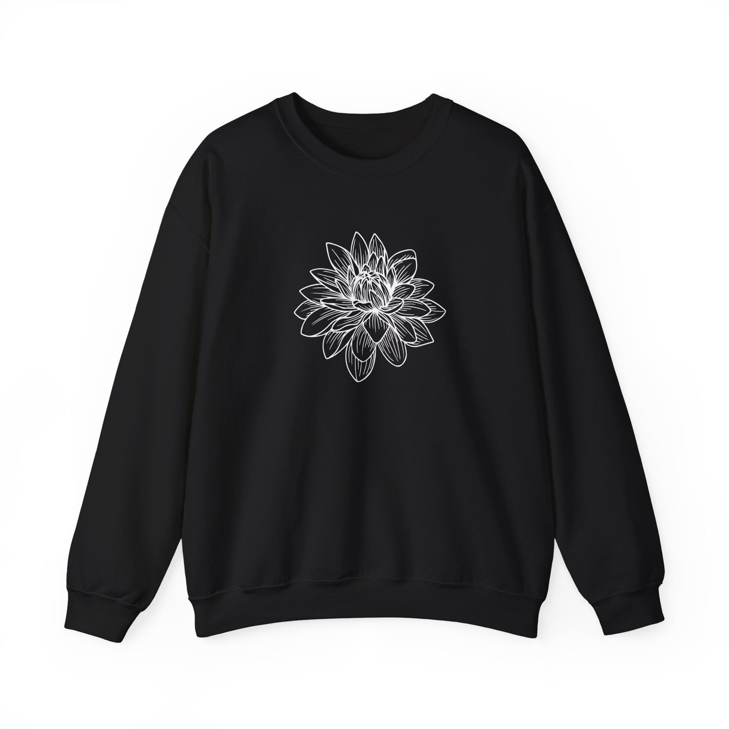 Lotus Outline Sweatshirt