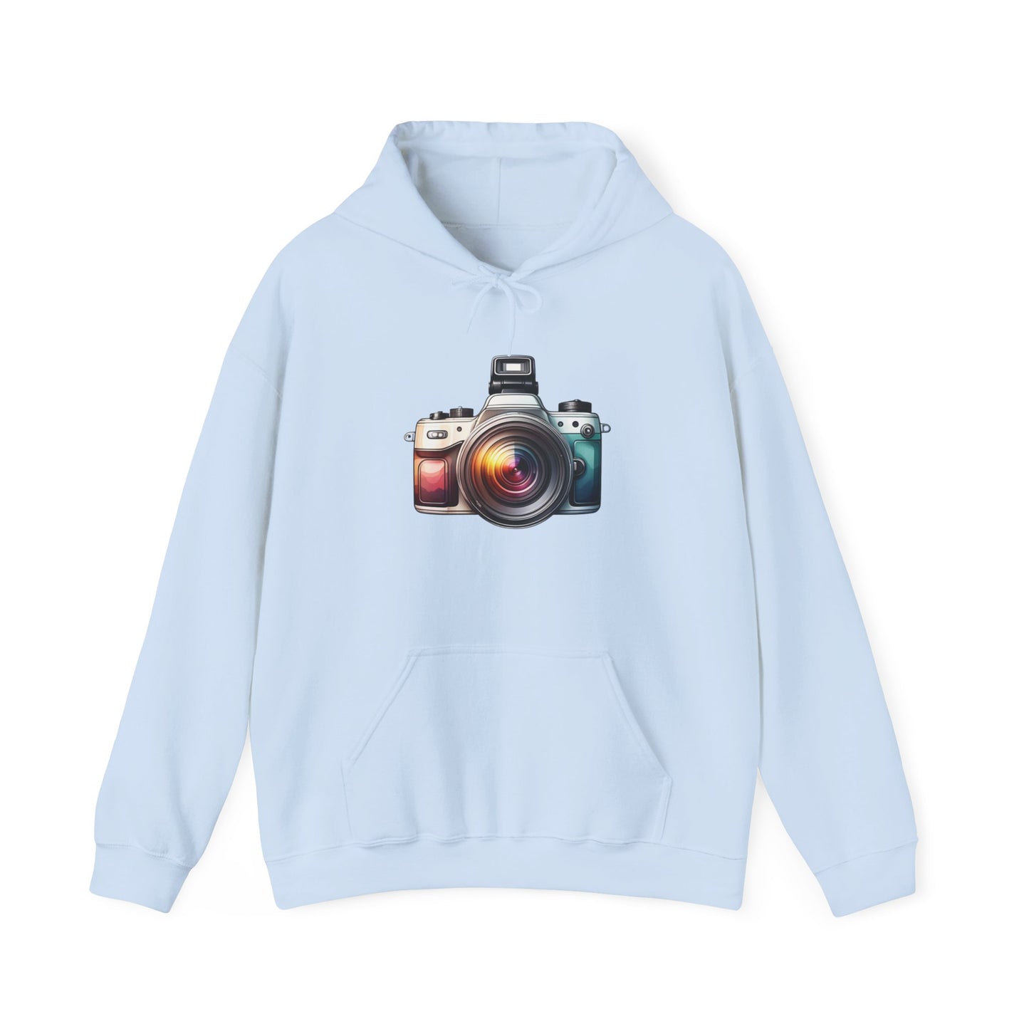 Colorful Camera Hooded Sweatshirt