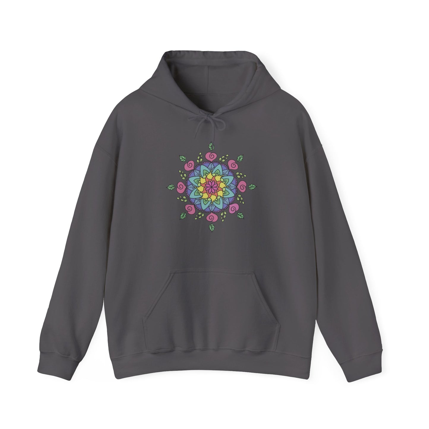 Colorful Mandala Hooded Sweatshirt (029)