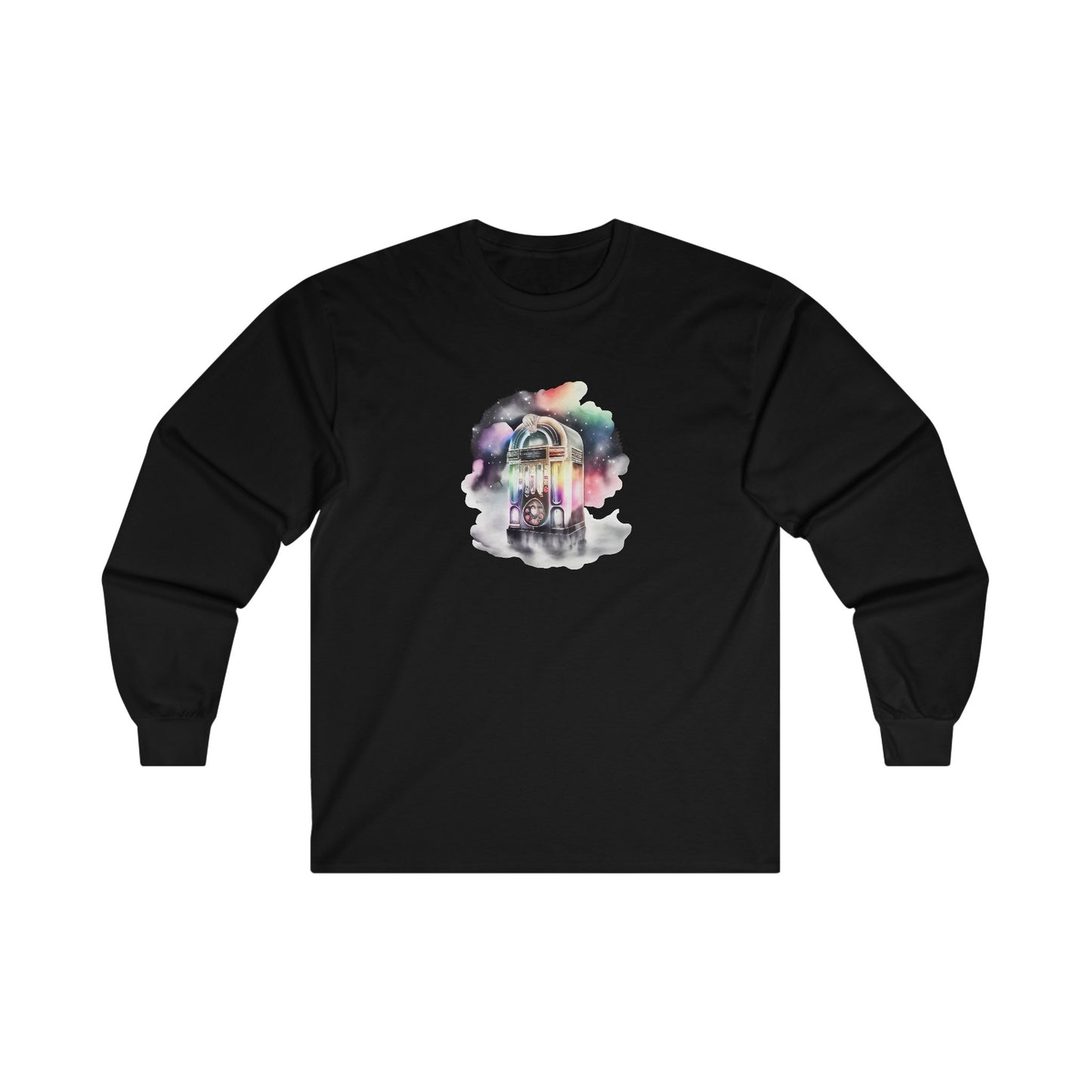 Watercolor Jukebox Long Sleeve Tee