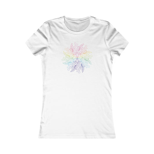 Colorful Mandala Fitted Tee (038)