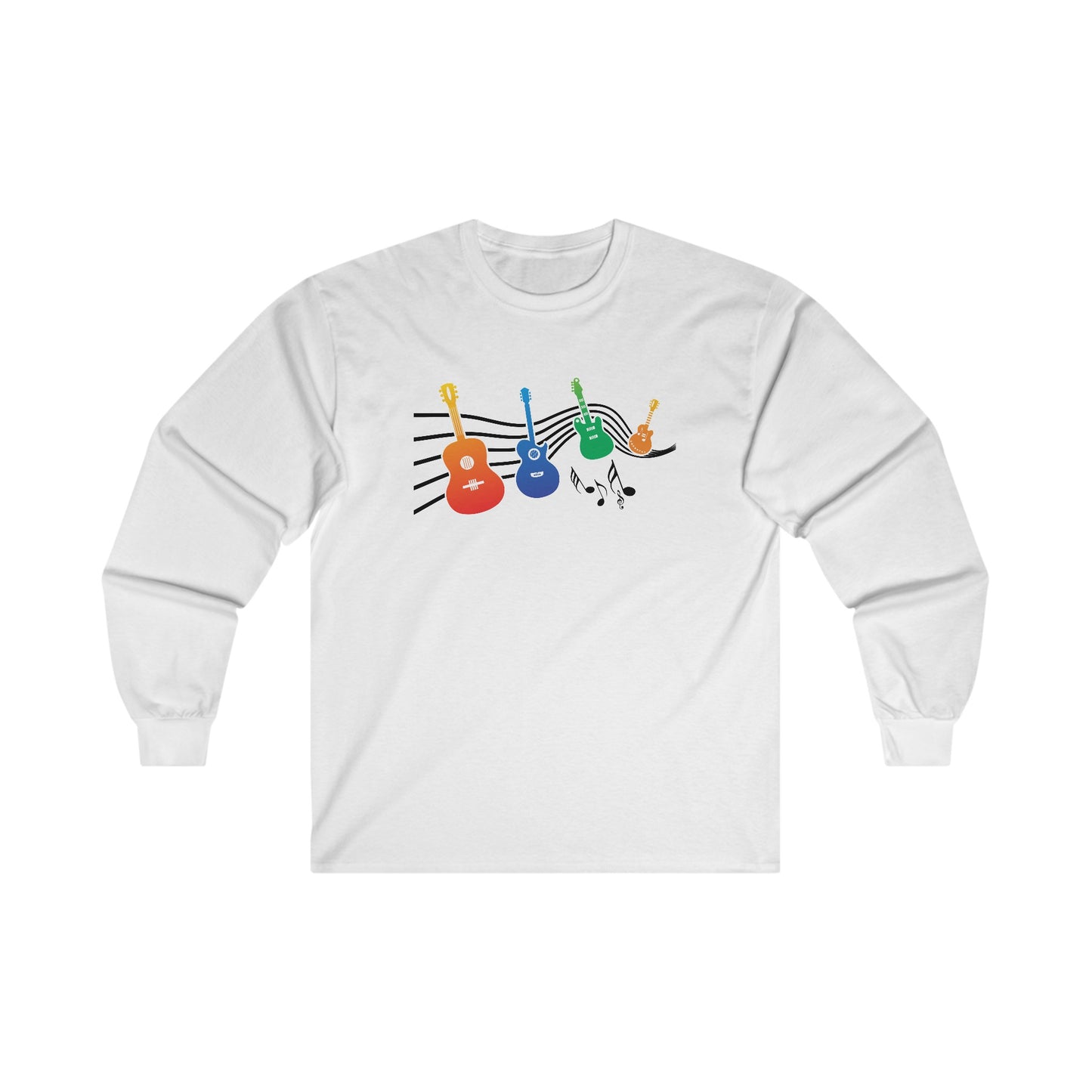 Guitars Long Sleeve Tee