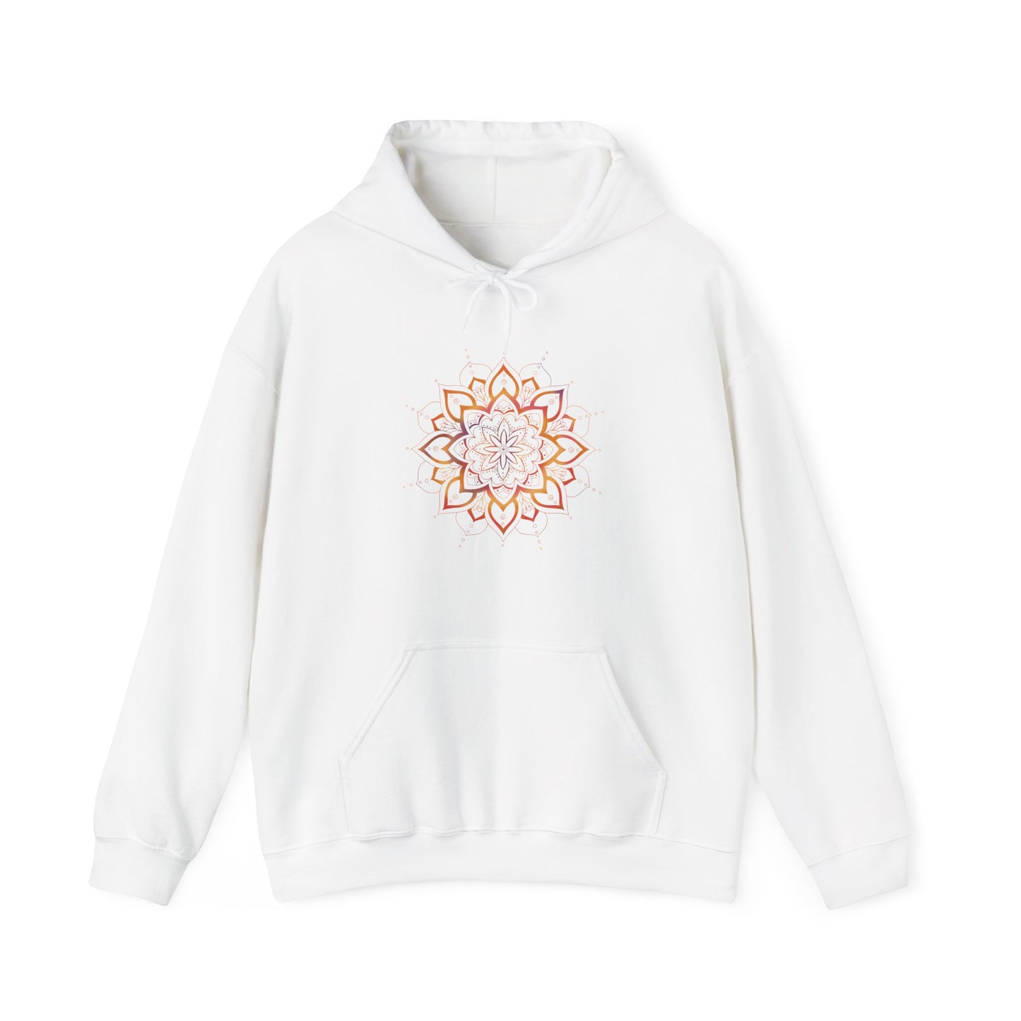 Colorful Mandala Hooded Sweatshirt (035)