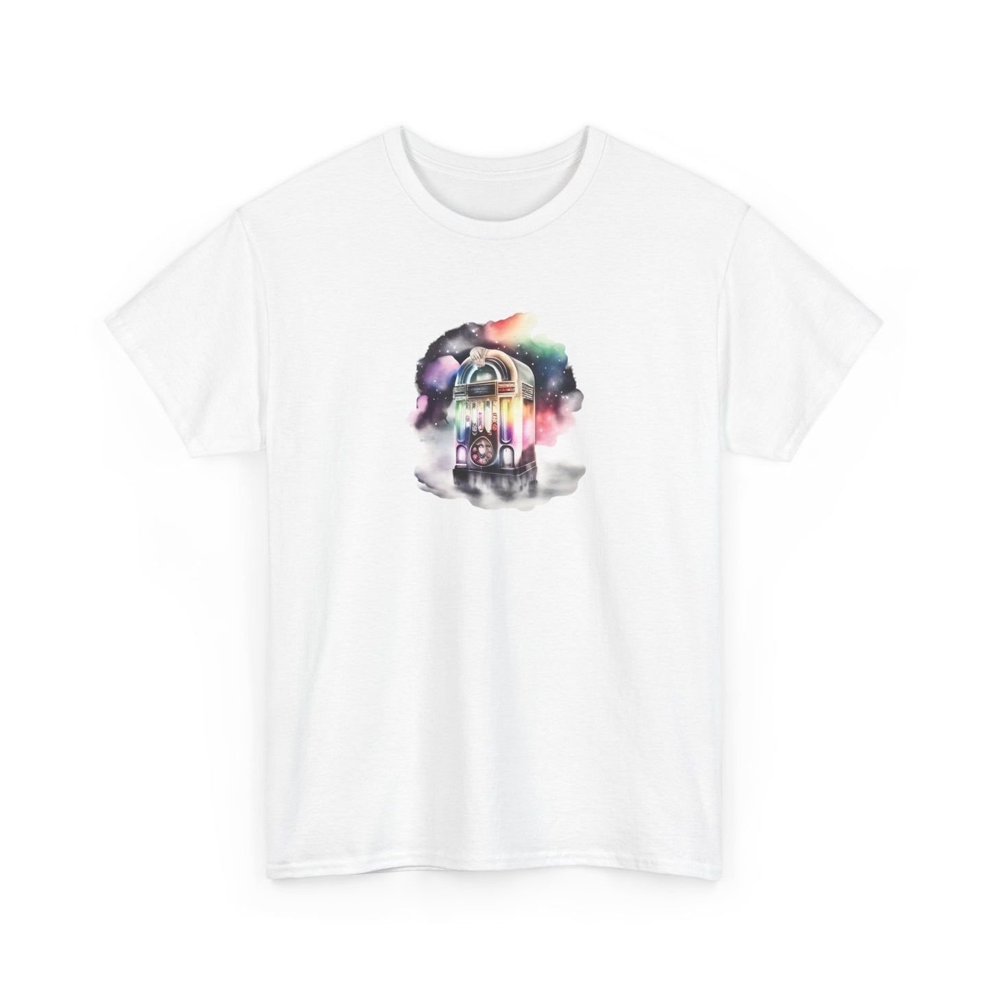Watercolor Jukebox Short Sleeve Tee