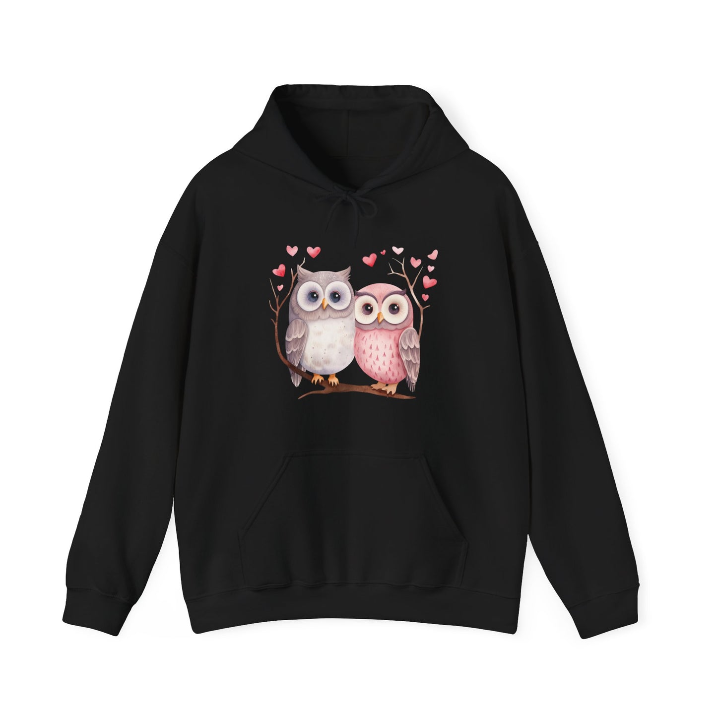 Cute Owls Hooded Sweatshirt