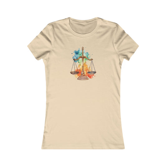 Watercolor Scale Fitted Tee