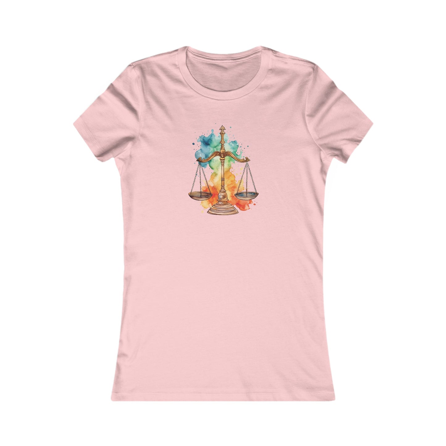 Watercolor Scale Fitted Tee