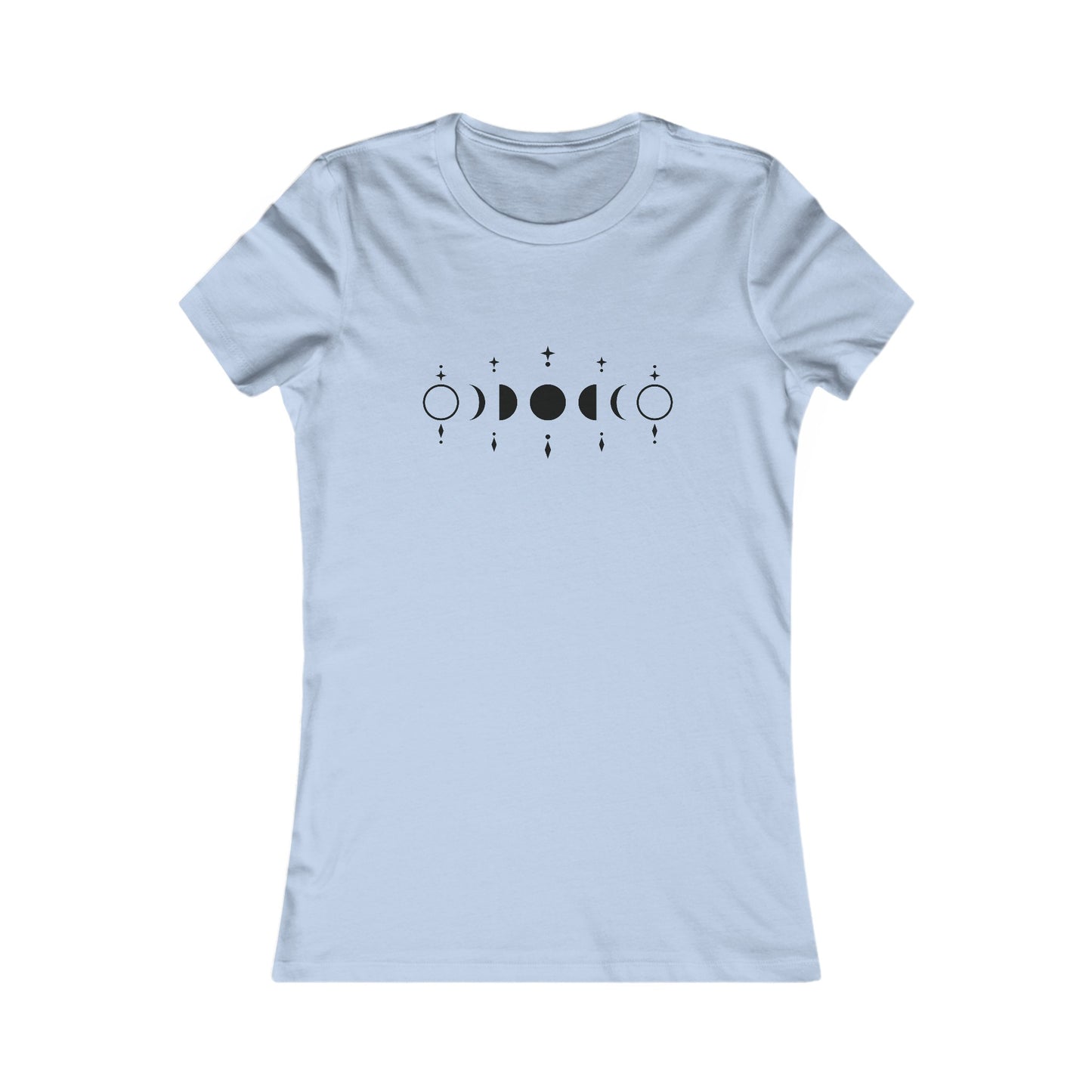 Moon Phases Fitted Tee