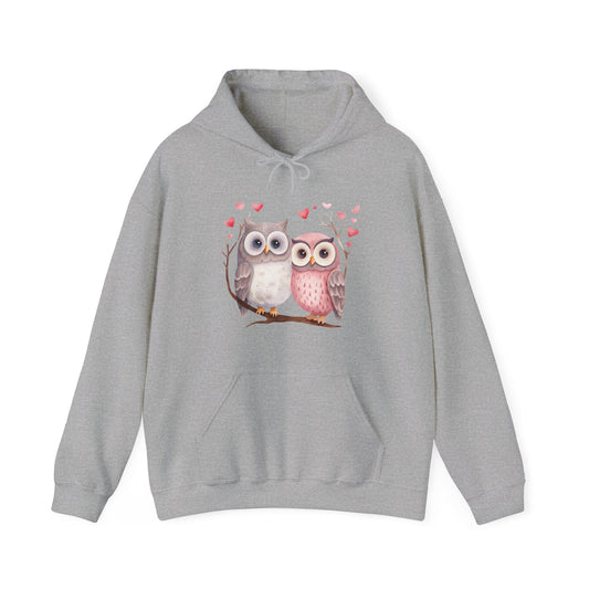 Cute Owls Hooded Sweatshirt