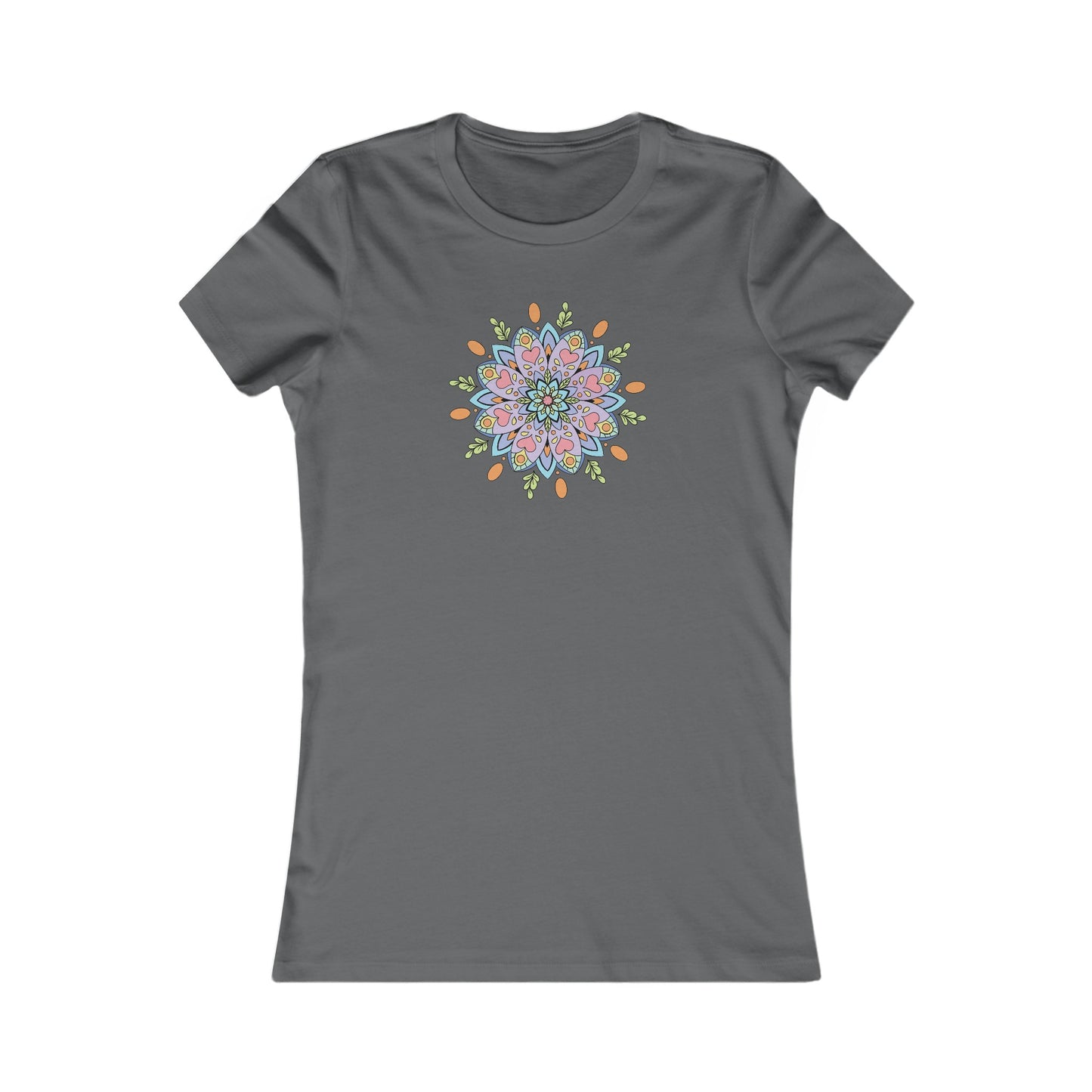 Colorful Mandala Fitted Tee (031)