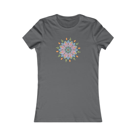 Colorful Mandala Fitted Tee (031)