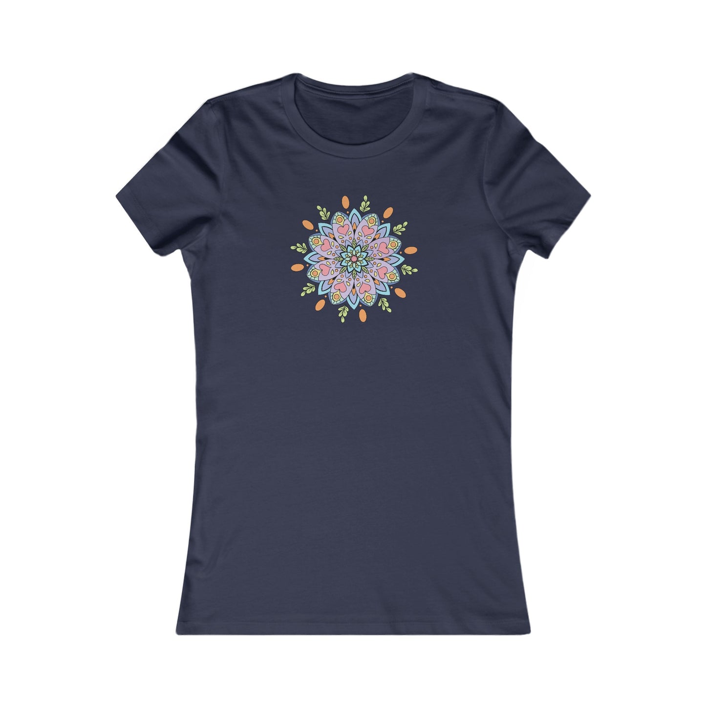 Colorful Mandala Fitted Tee (031)