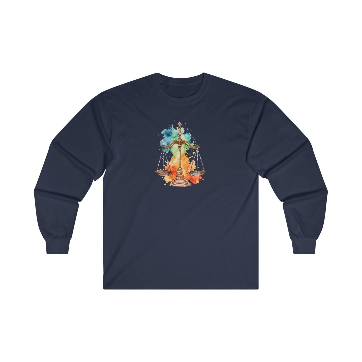 Watercolor Scale Long Sleeve Tee