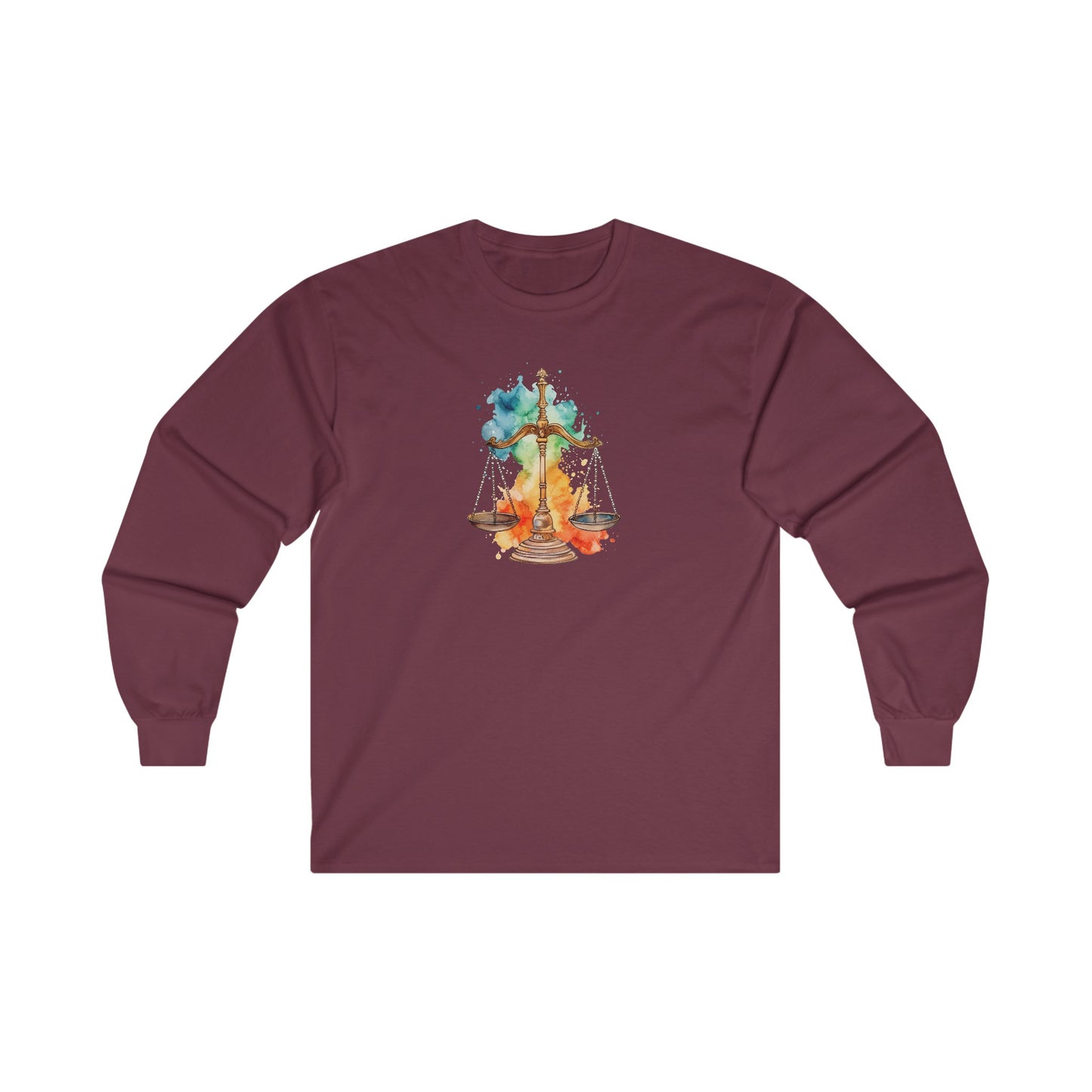 Watercolor Scale Long Sleeve Tee