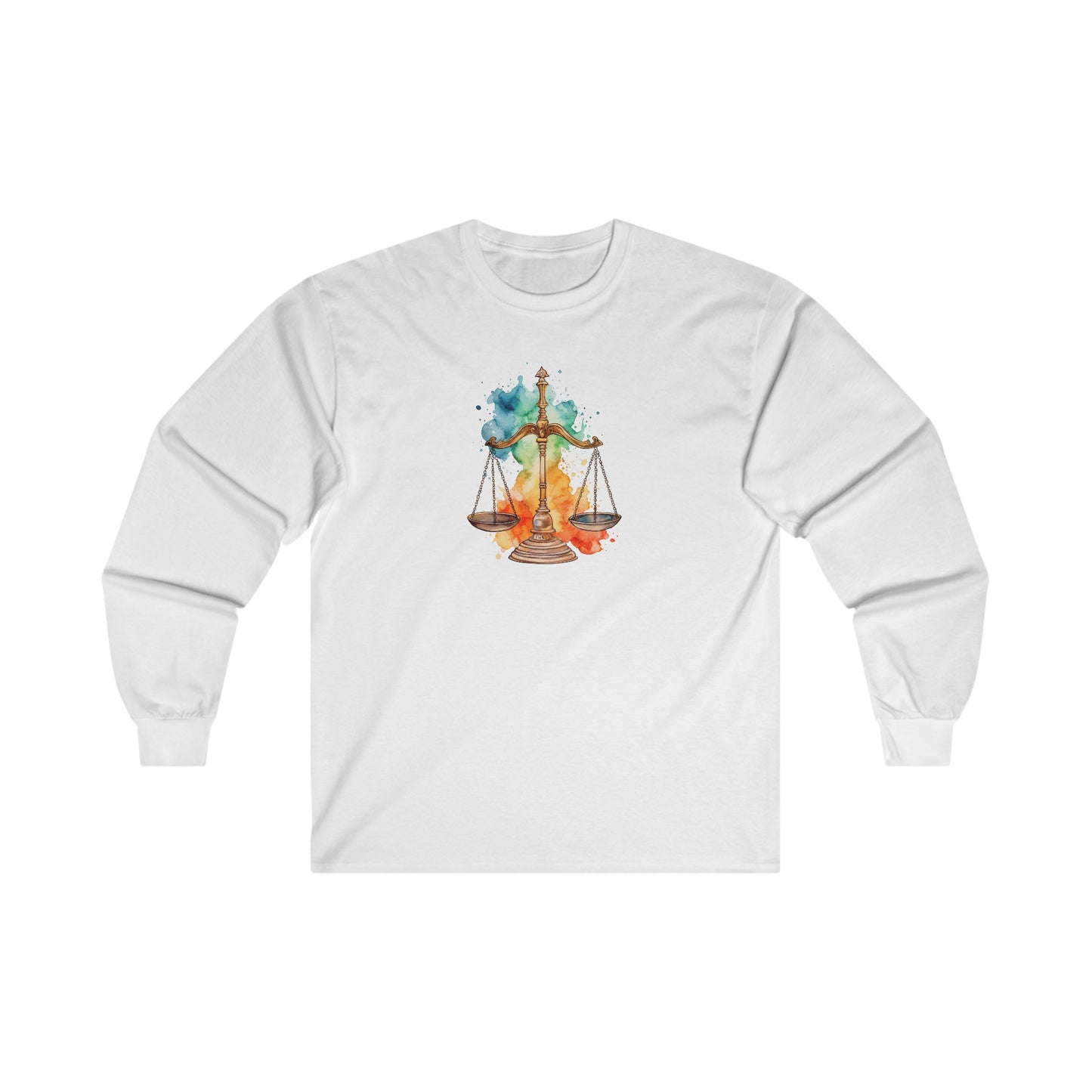 Watercolor Scale Long Sleeve Tee