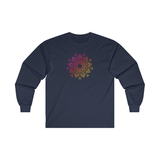 Colorful Mandala Long Sleeve Tee (006)