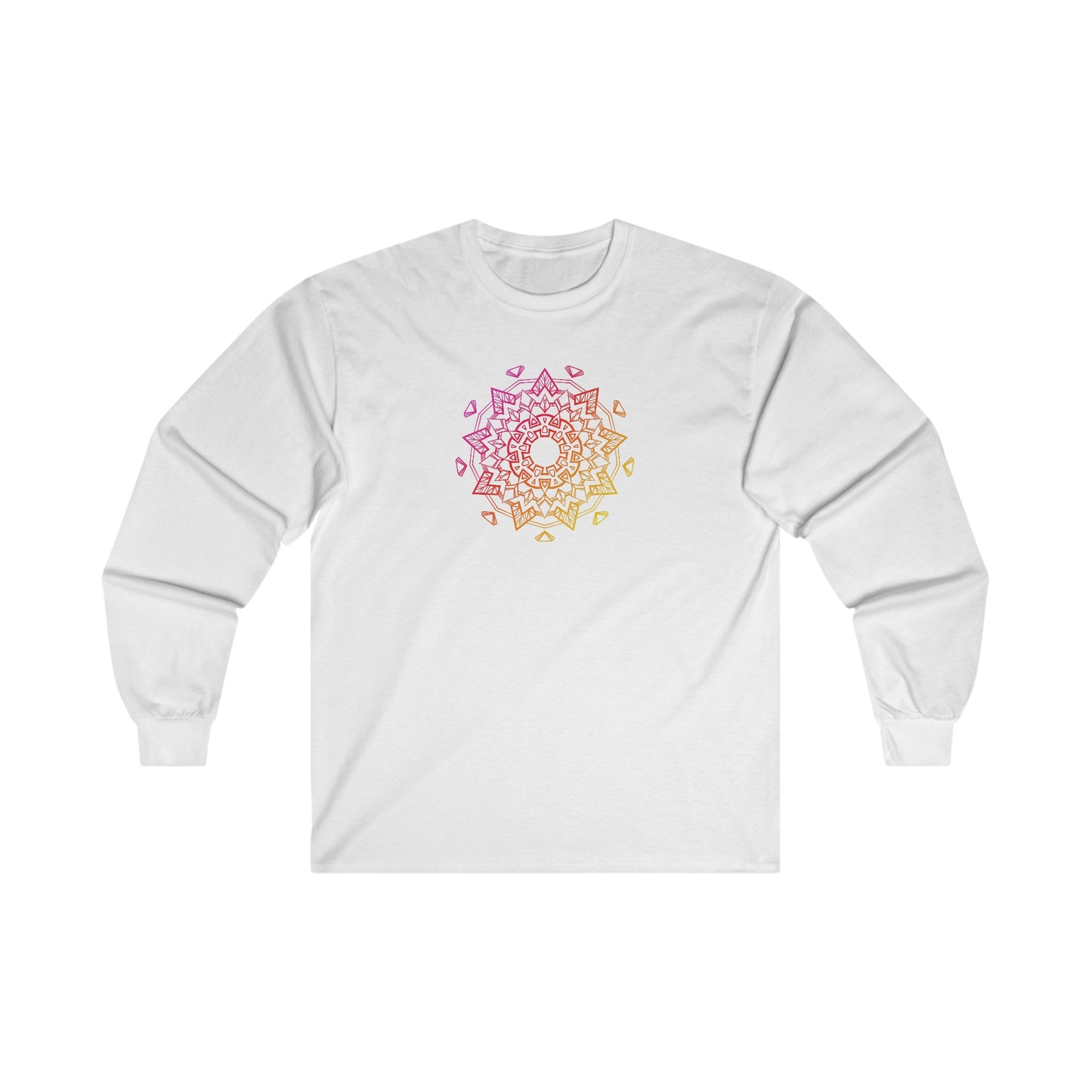 Colorful Mandala Long Sleeve Tee (006)