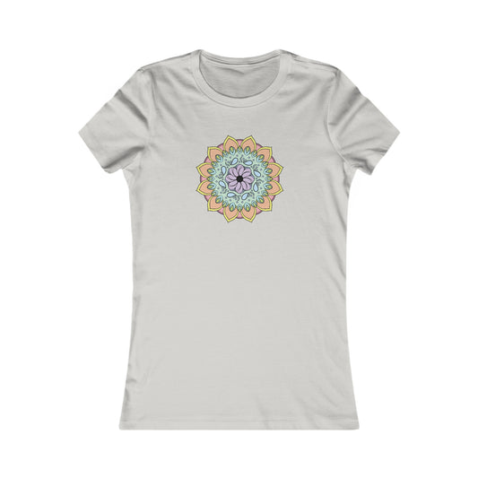 Colorful Mandala Fitted Tee (003)
