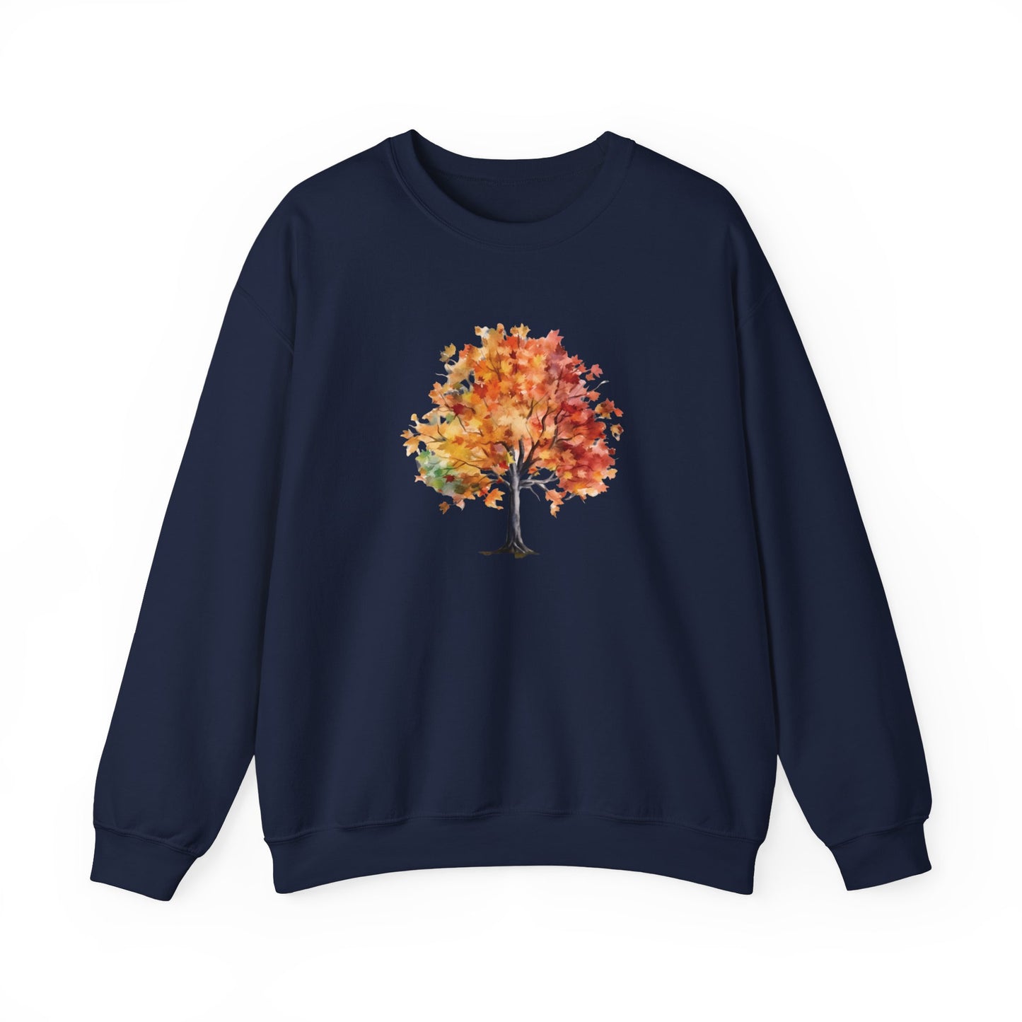 Watercolor Autumn Tree Sweatshirt