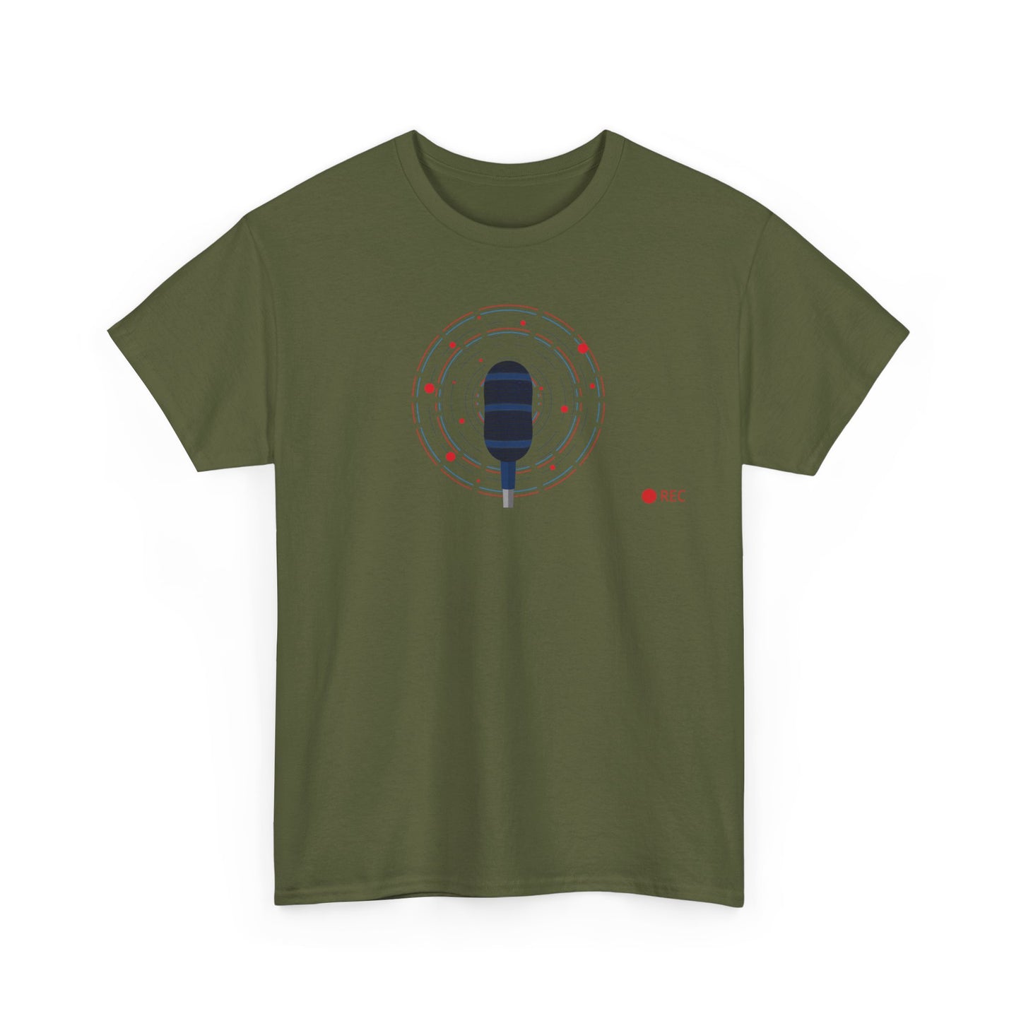 Microphone Short Sleeve Tee