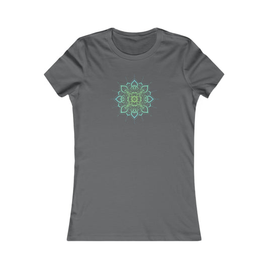 Colorful Mandala Fitted Tee (037)
