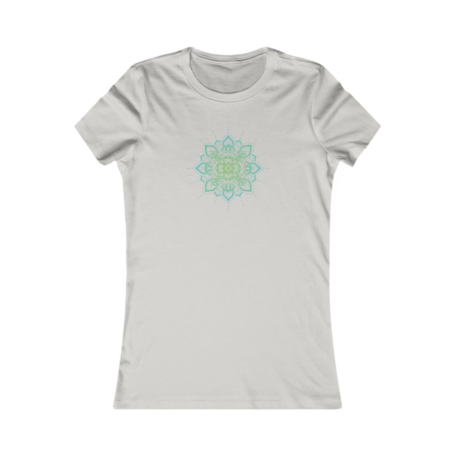 Colorful Mandala Fitted Tee (037)